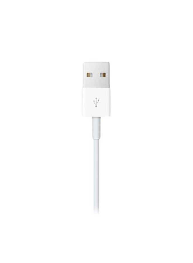 USB Magnetic Charging Cable For Apple Watch White