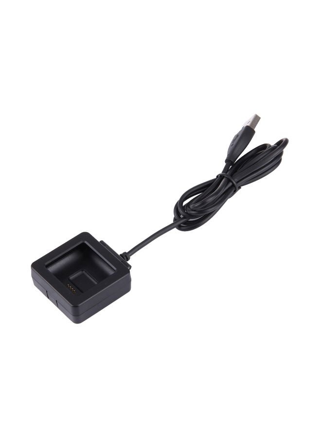 USB Charging Cable For Fitbit Blaze Smartwatch Black