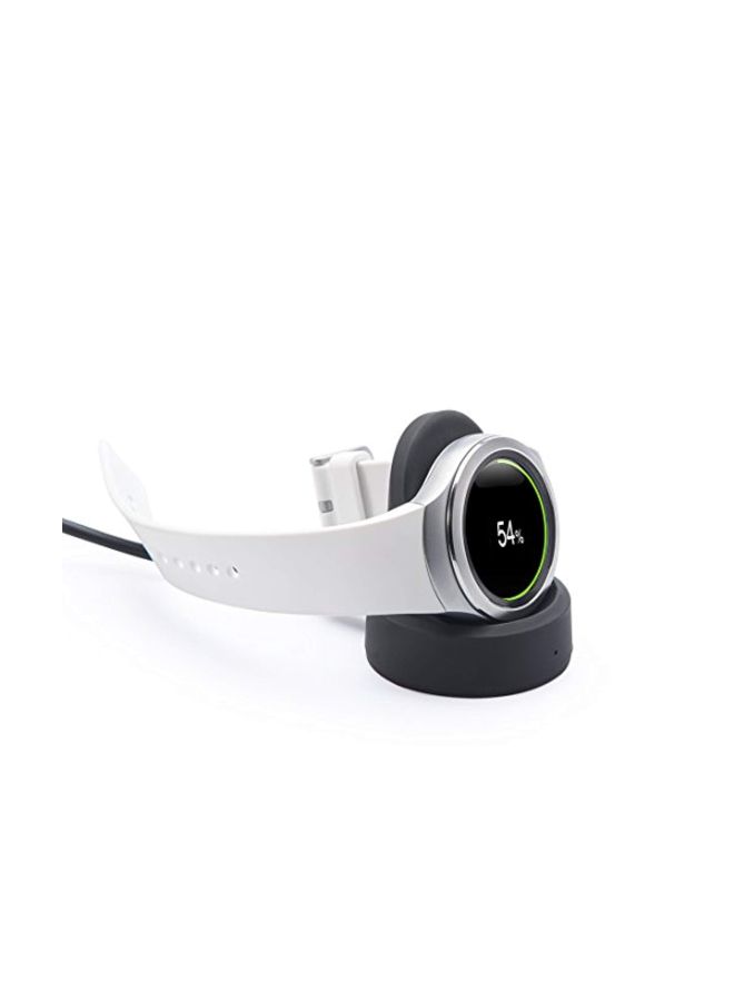 Wireless Charging Dock Cradle For Samsung Gear S3/S2 Black