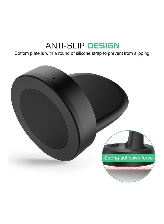 Wireless Smartwatch Charger Dock Pad For Samsung Gear S3 Smart Watch Black