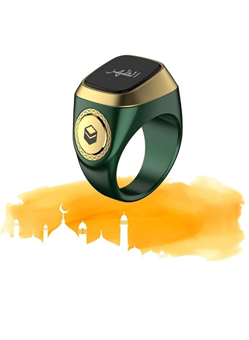 Smart Tasbih Plastic Zikr Lite Ring Green 20MM