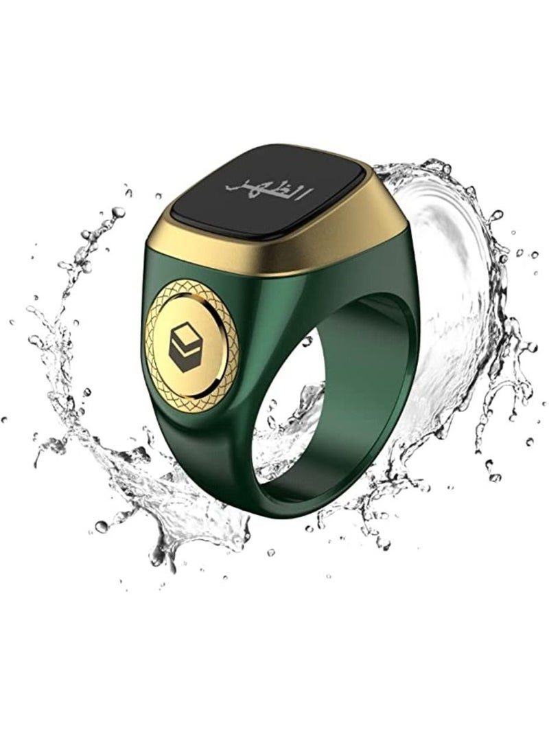 Smart Tasbih Plastic Zikr Lite Ring Green 20MM