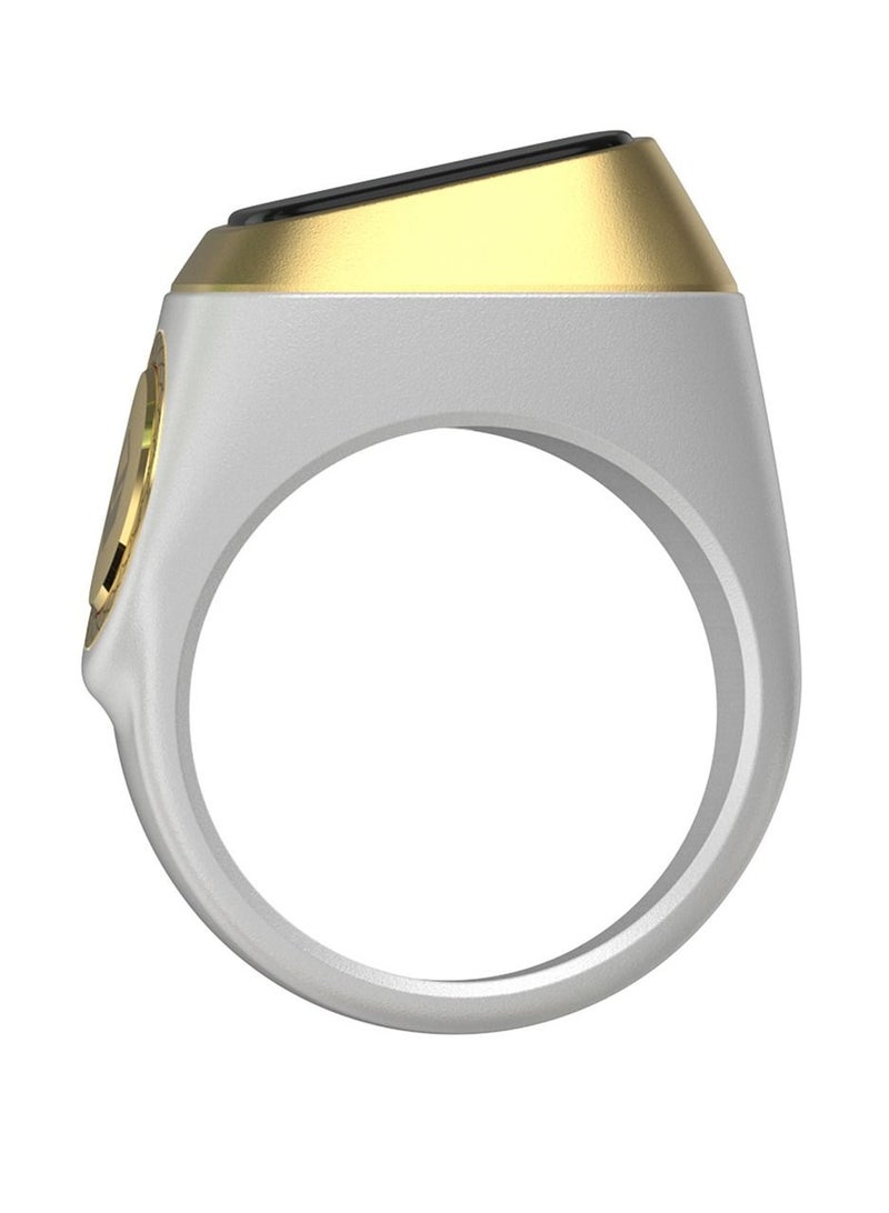 Smart Tasbih Plastic Zikr Lite Ring White 18MM