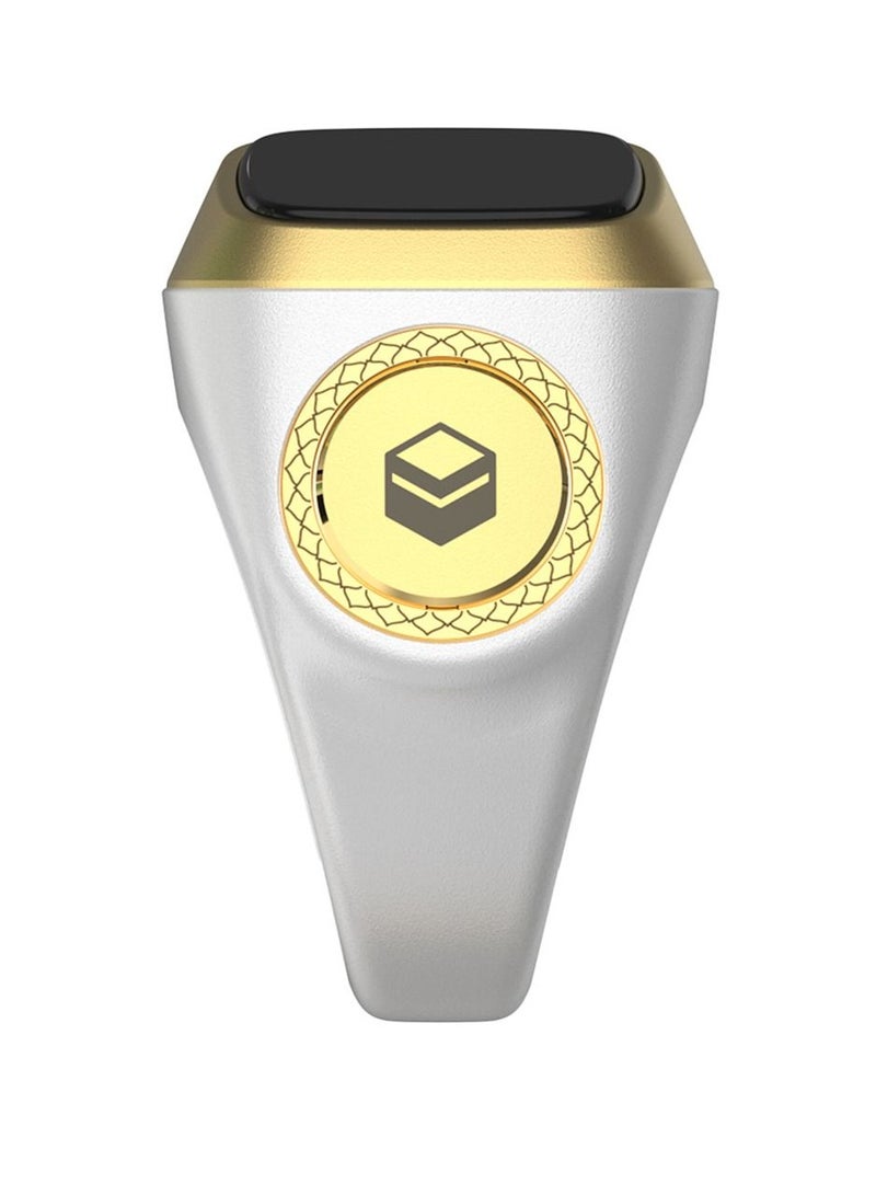 Smart Tasbih Plastic Zikr Lite Ring White 18MM