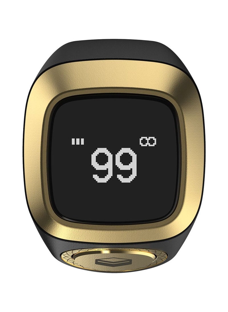 Smart Tasbih Plastic Zikr Lite Ring Black 20MM