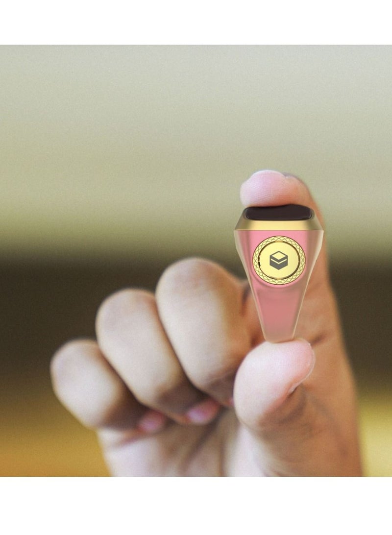 Smart Tasbih Plastic Zikr Lite Ring Pink 18MM