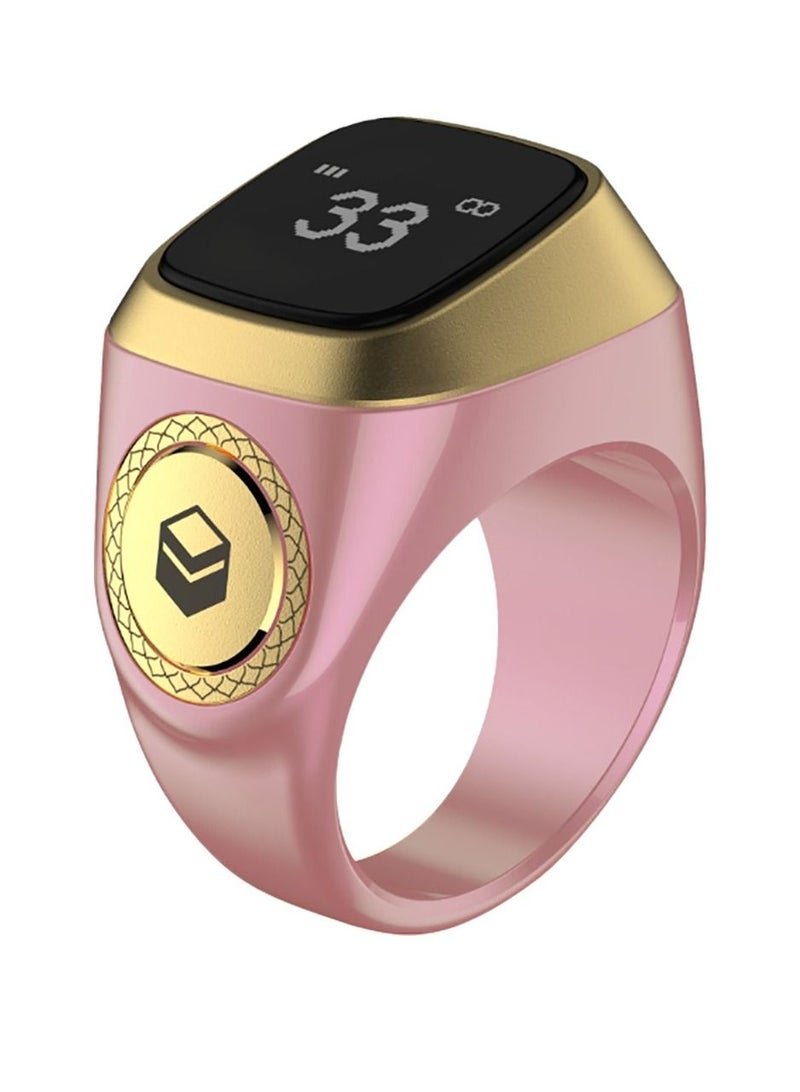 Smart Tasbih Plastic Zikr Lite Ring Pink 18MM