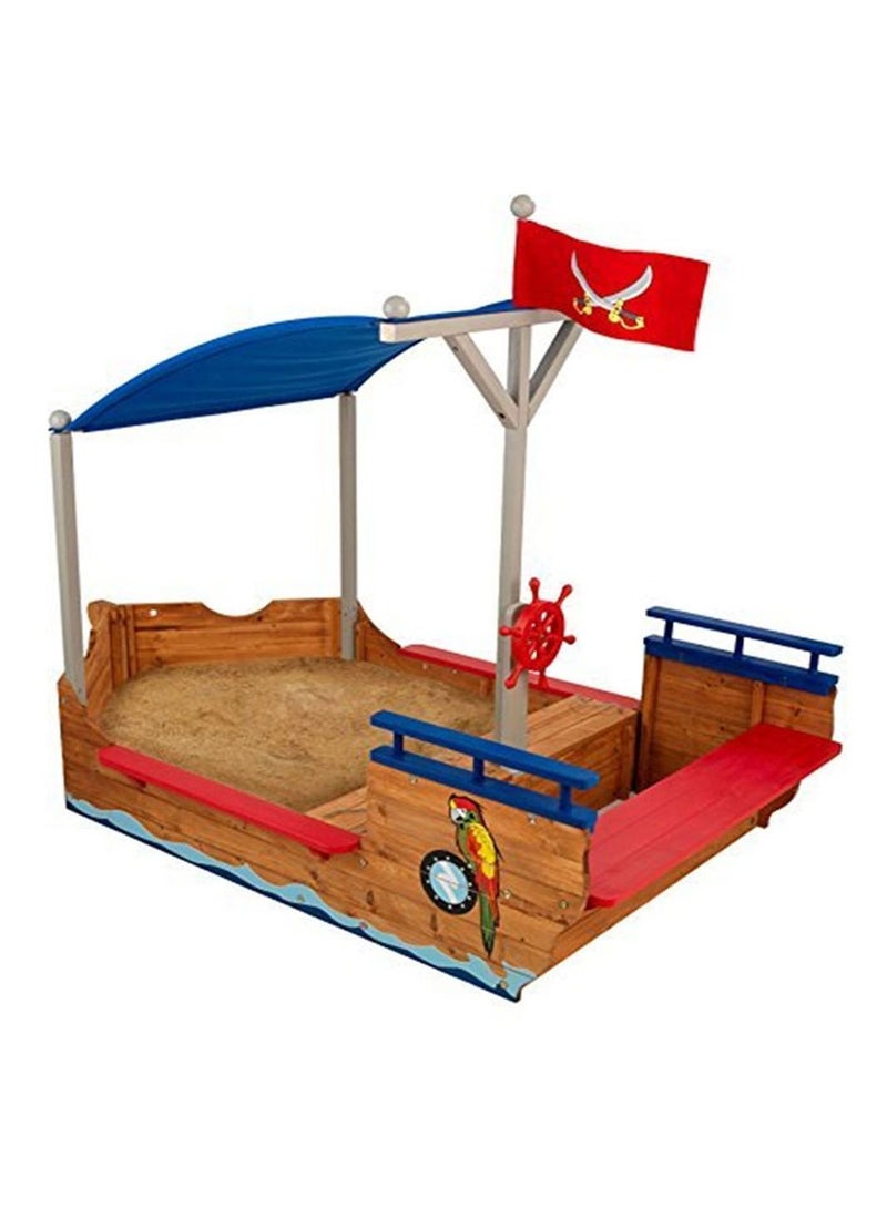 Pirate Sandboat Playset