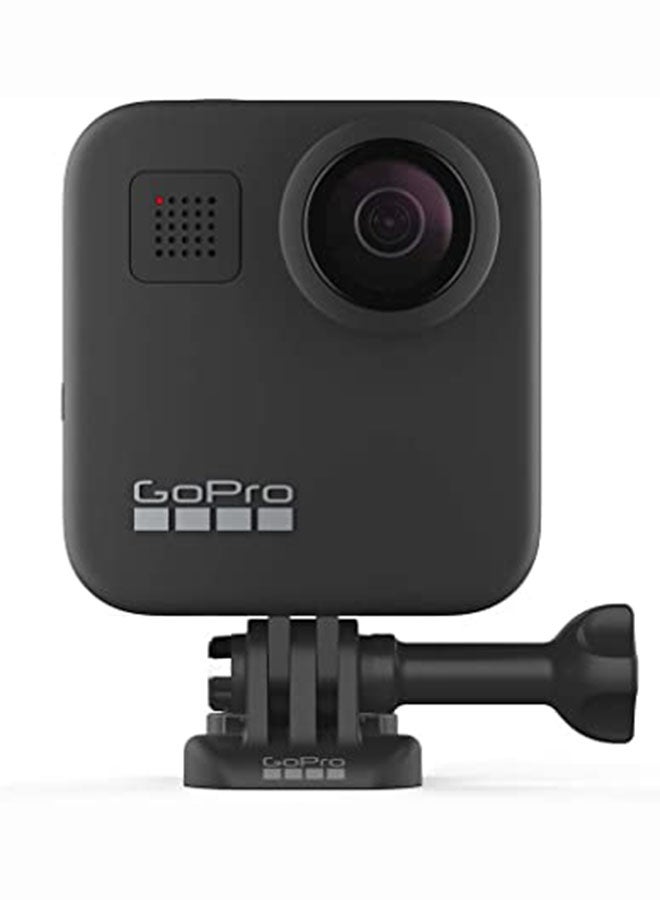 MAX - Waterproof 360 + Camera With Touch Screen Spherical 5.6K30 HD Video 16.6MP 360 Photos 1080p Live Streaming Stabilization