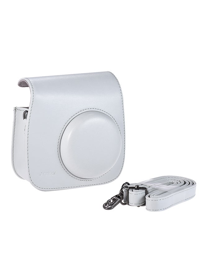 PU Instant Camera Case Bag with Strap for Fujifilm Instax Mini 9/8/8+/8s