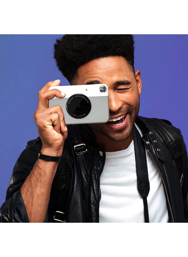 Printomatic Instant Print Camera 10MP Grey
