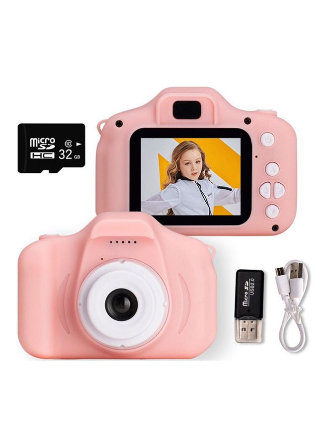 Kids Toy Digital Camera With 32 GB Memory Card And Card Reader