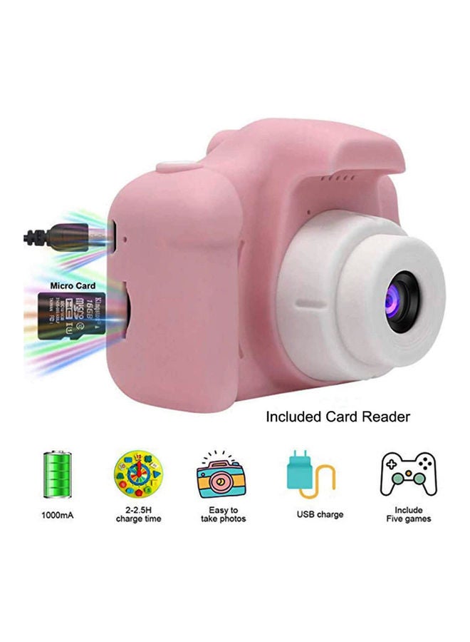 Kids Toy Digital Camera With 32 GB Memory Card And Card Reader