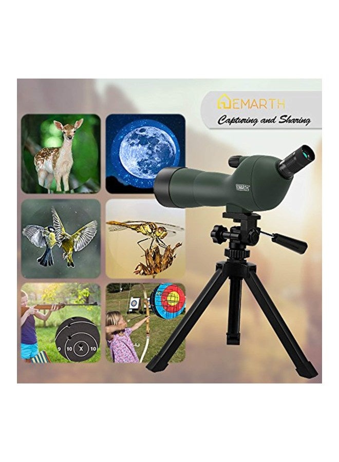 Angled Spotting Scope Green/Black