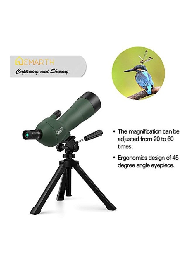 Angled Spotting Scope Green/Black