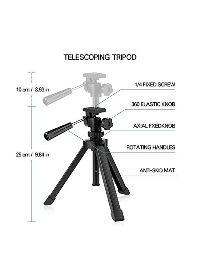 Angled Spotting Scope Green/Black