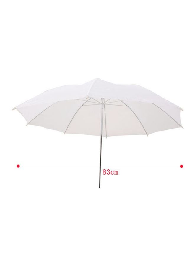 Studio Flash Translucent Soft Umbrella 83centimeter White