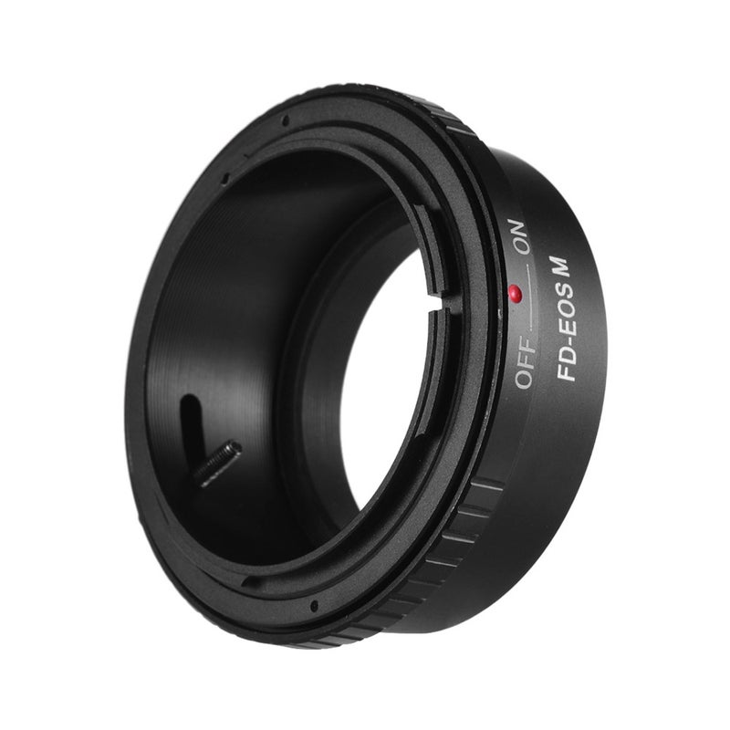 FD-EOS M Lens Mount Adapter Ring Black