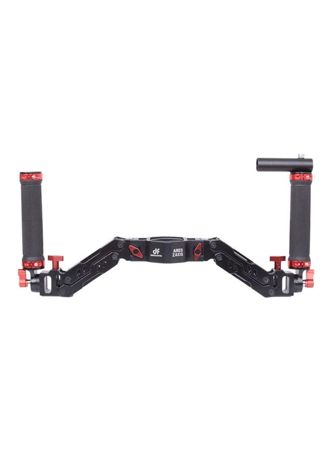 Dual Spring Handle Camera Stabilizer Black/Red