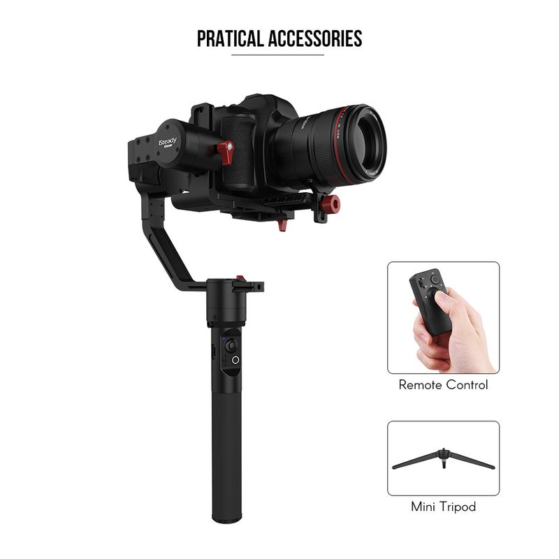 Hohem iSteady Gear 3-Axis Handheld Gimbal Stabilizer Black