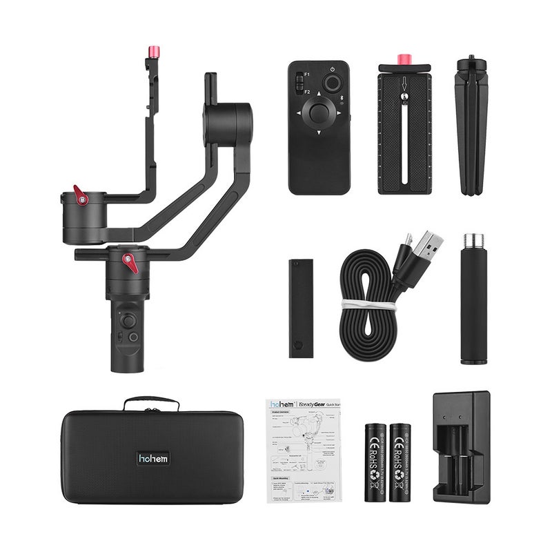 Hohem iSteady Gear 3-Axis Handheld Gimbal Stabilizer Black