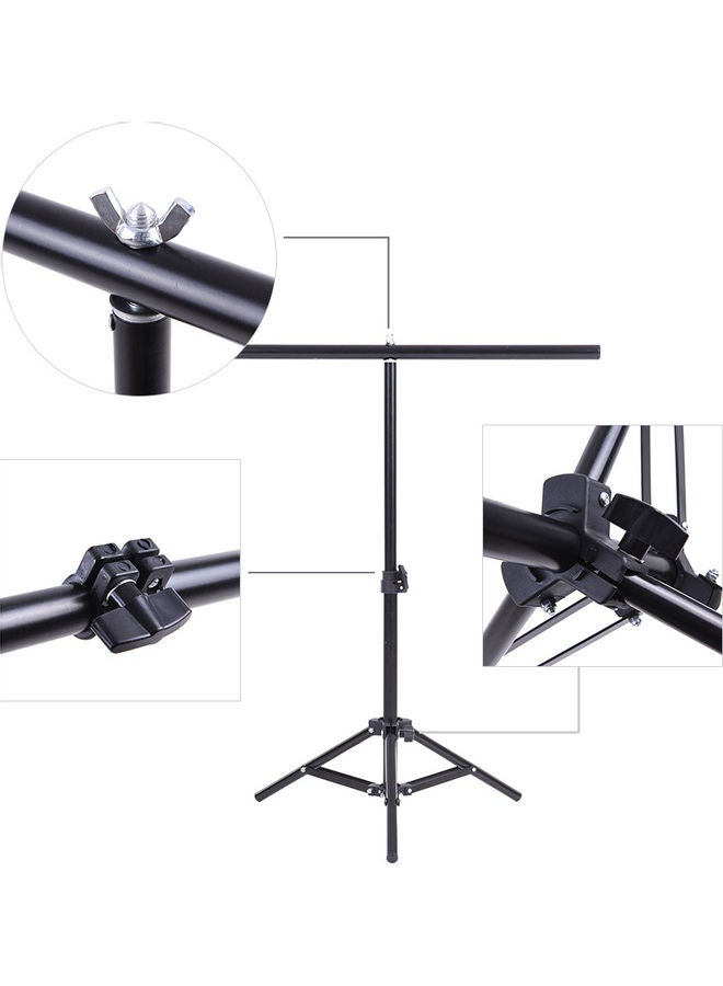 Photography Support Stand 63 x 7.7 x 8cm Black
