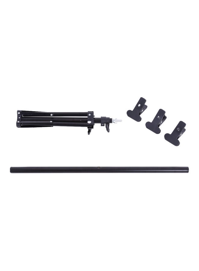Photography Support Stand 63 x 7.7 x 8cm Black