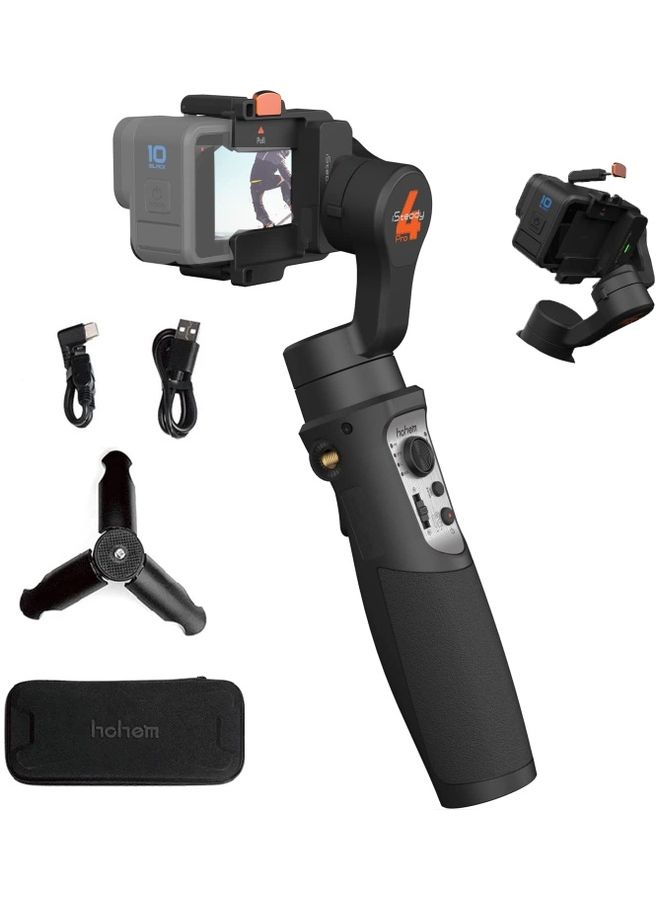iSteady Pro 4 3-Axis Handheld Sports Camera Gimbal Stabilizer Black