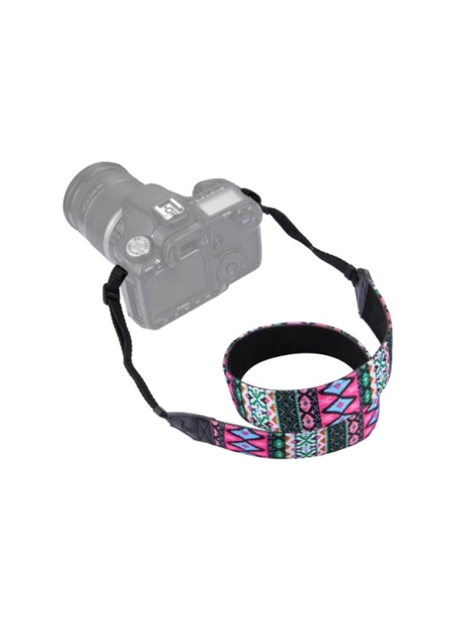 Shoulder Strap For SLR/DSLR Nikon/Canon/Sony/Panasonic Purple/Green/Blue