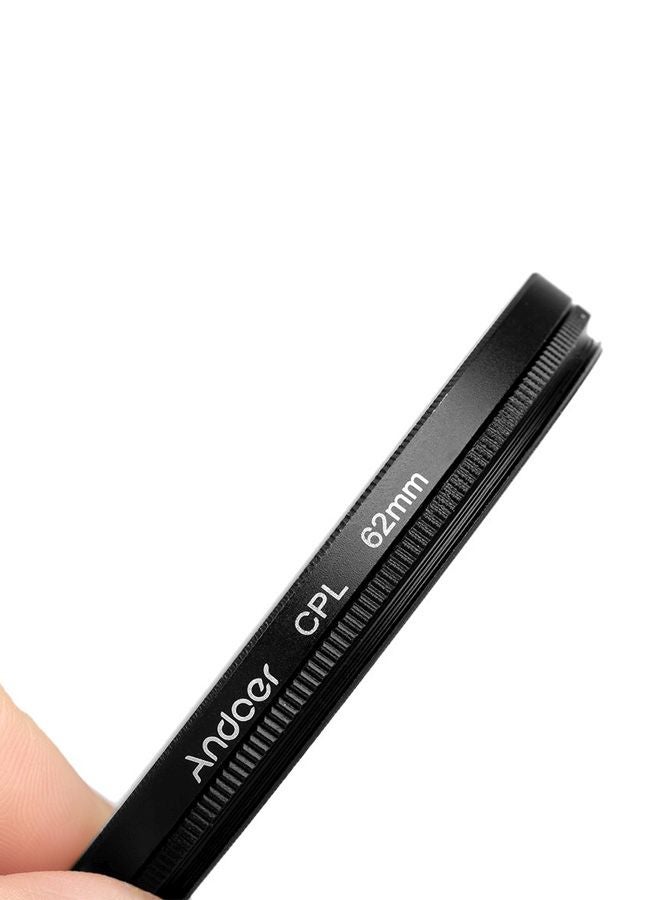 Circular Polarized Lens Filter Black/Clear