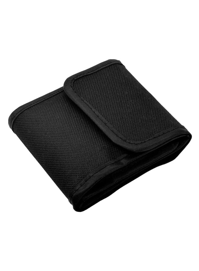 Macro Close-Up Lens Filter Set 5.8cm Black/Clear