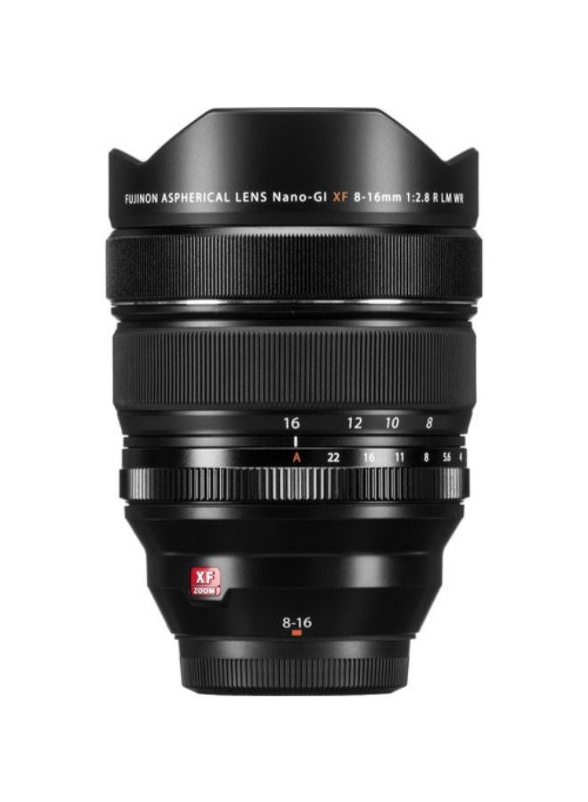 XF 8-16mm F2.8 R LM WR Digital Camera Lens For Black