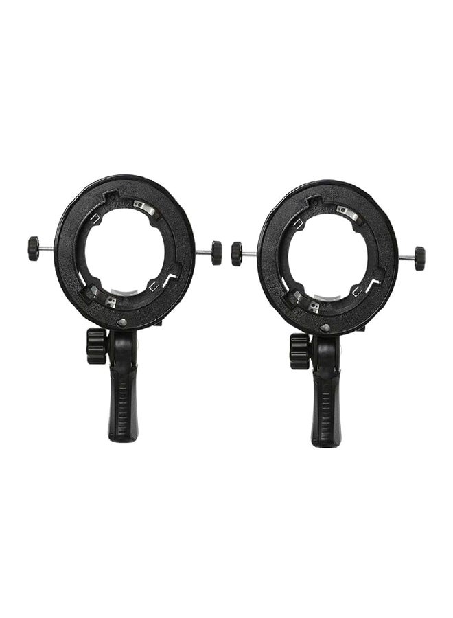 Tr-05 S Type 5 Speedlites Flash Holder Bowens Mount Bracket Black