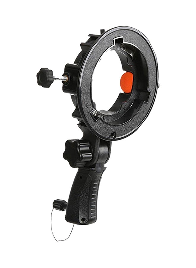 Tr-05 S Type 5 Speedlites Flash Holder Bowens Mount Bracket Black