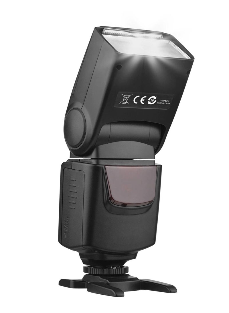 COOPIC CF550 Speed lite Flash Compatible with Canon Nikon Panasonic Olympus Pentax and Other DSLR Digital Cameras with Standard Hot Shoe