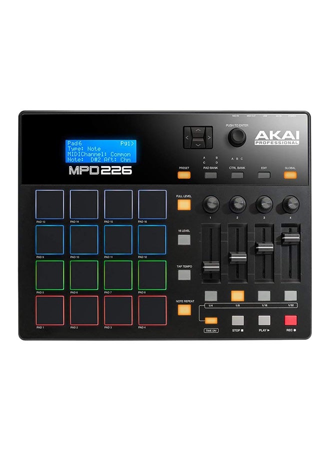 MPD226 - Feature-Packed, Highly Playable Pad Controller MPD226 Black