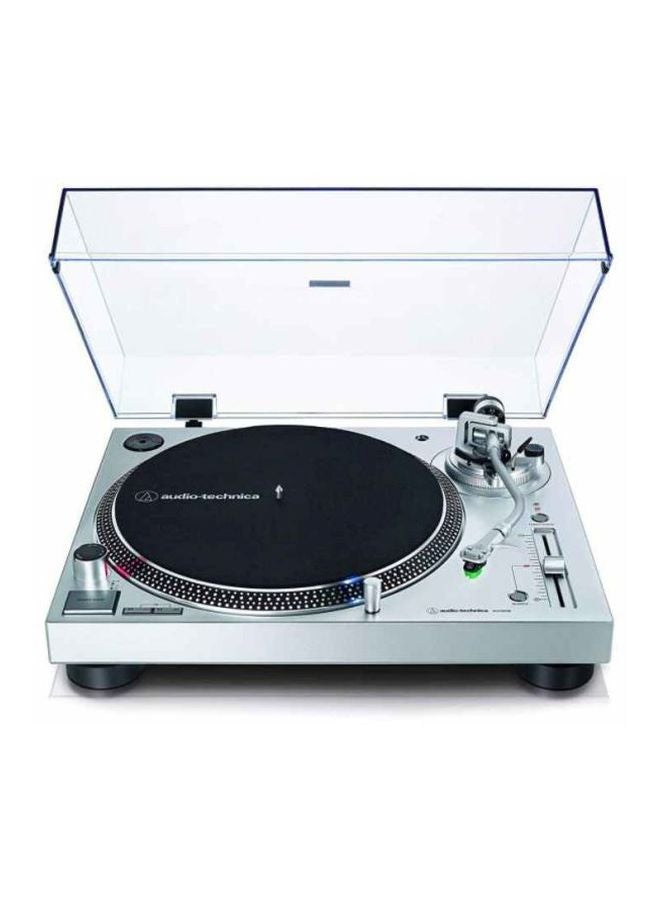 USB Direct-Drive Turntable AT-LP120X Silver/Black