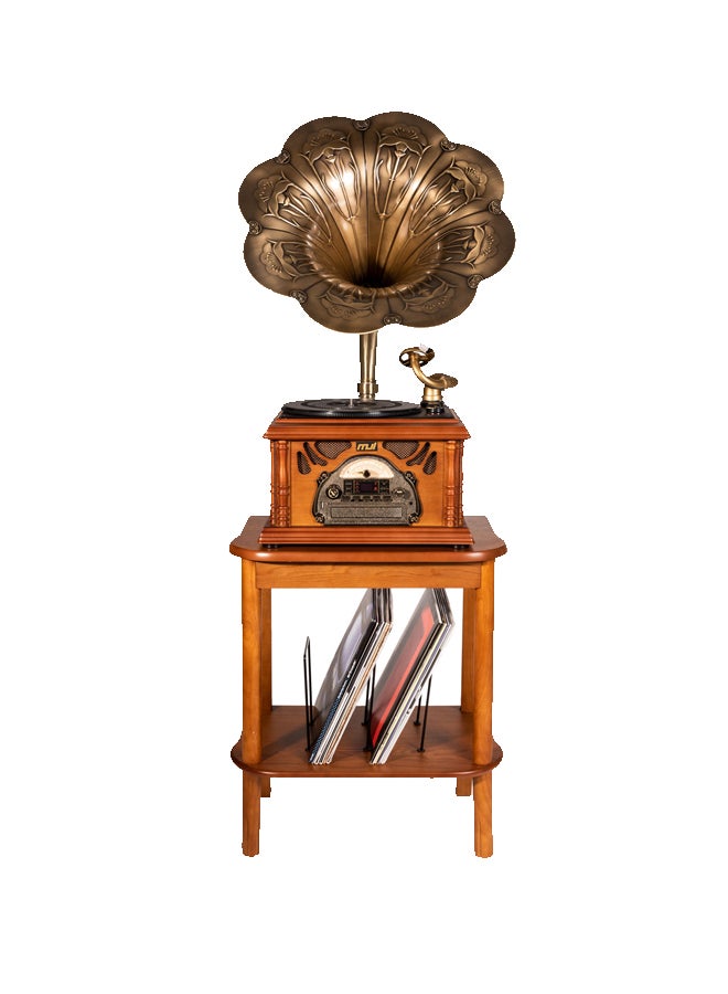 Gramophone With Table MJITS1 Brown