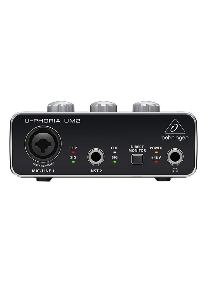 Audio Interface UM2 Black