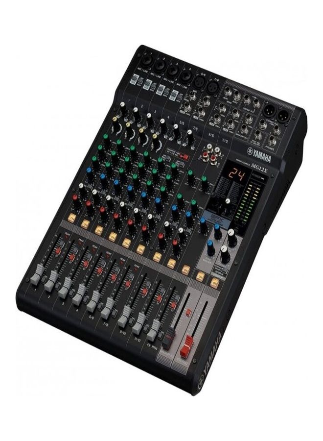 12-channel Stereo Mixer MG12XCV black
