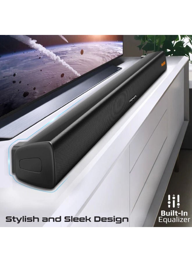 30W BassBoost SoundBar with Subwoofer StreamBar-30