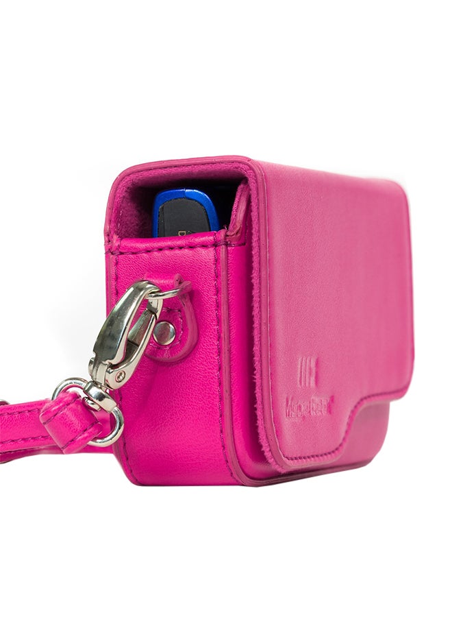 Protective Camera Case With Strap For Canon Pink