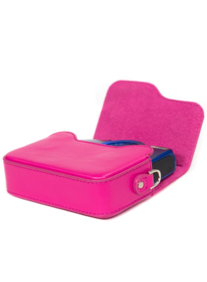 Protective Camera Case With Strap For Canon Pink