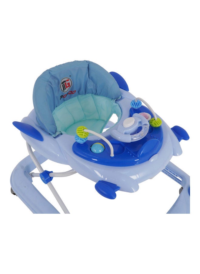 Luxury Baby Walker With Removable Interactive Toy Tray