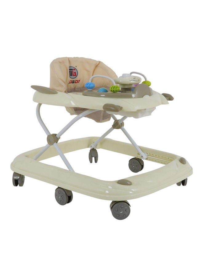 Luxury Baby Walker With Removable Interactive Toy Tray