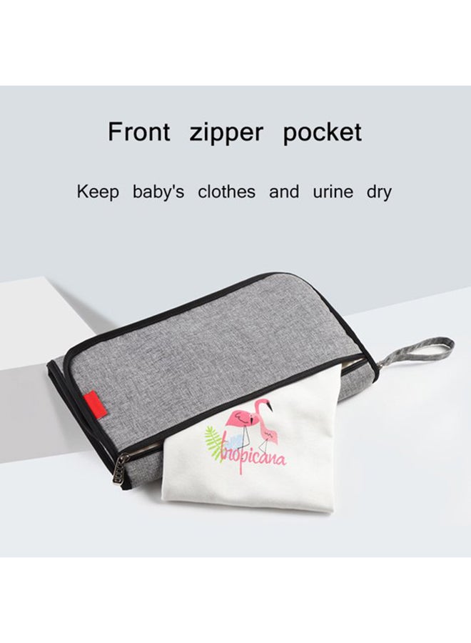 Portable, Compact, Waterproof Diaper Changing Pad With Multiple Pockets and Three-layer Fabric