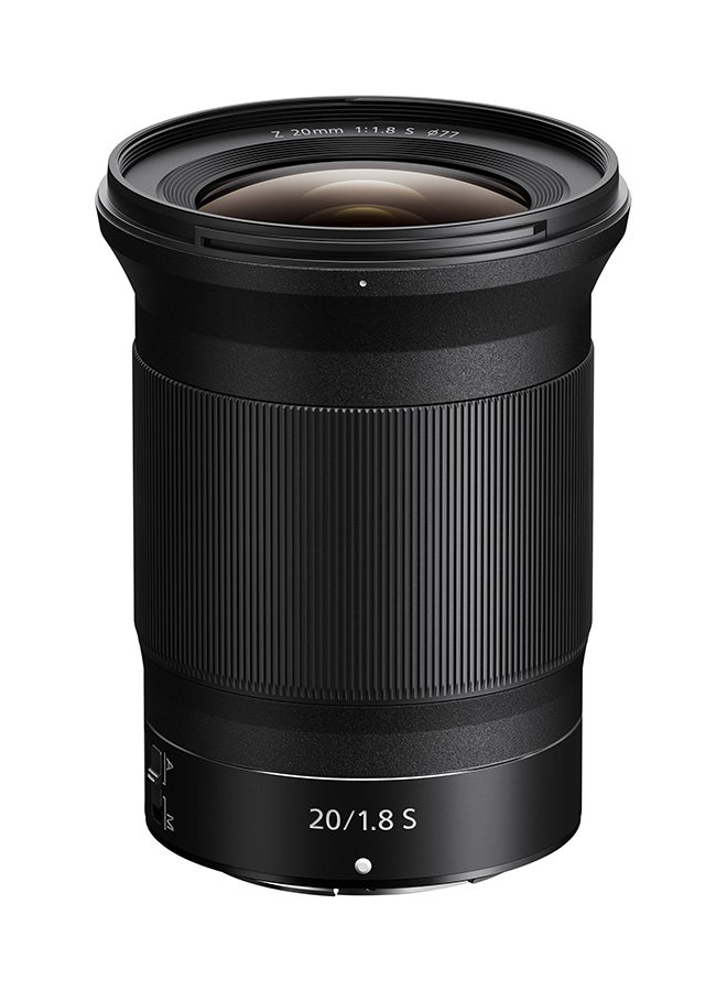 NIKKOR Z 20mm f/1.8 S Lens Black