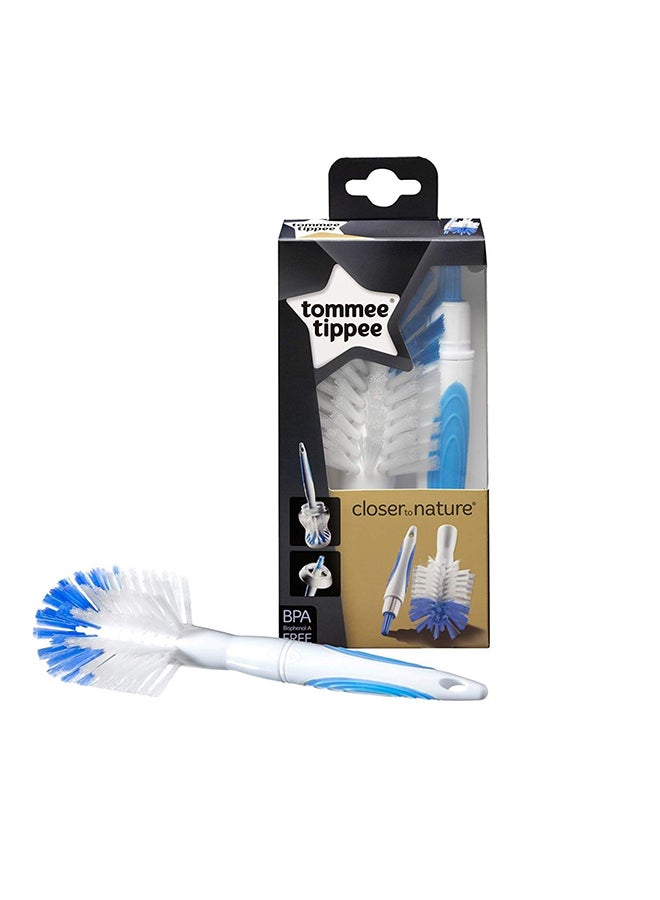 Closer to Nature Baby Bottle And Teat Cleaning Brush - Blue