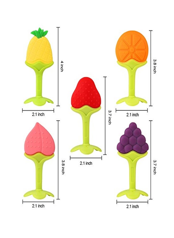 5-Piece Fruit Teether