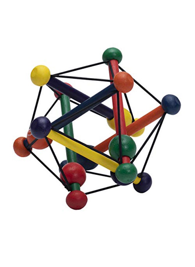 Skwish Classic Rattle And Teether Grasping Activity Toy